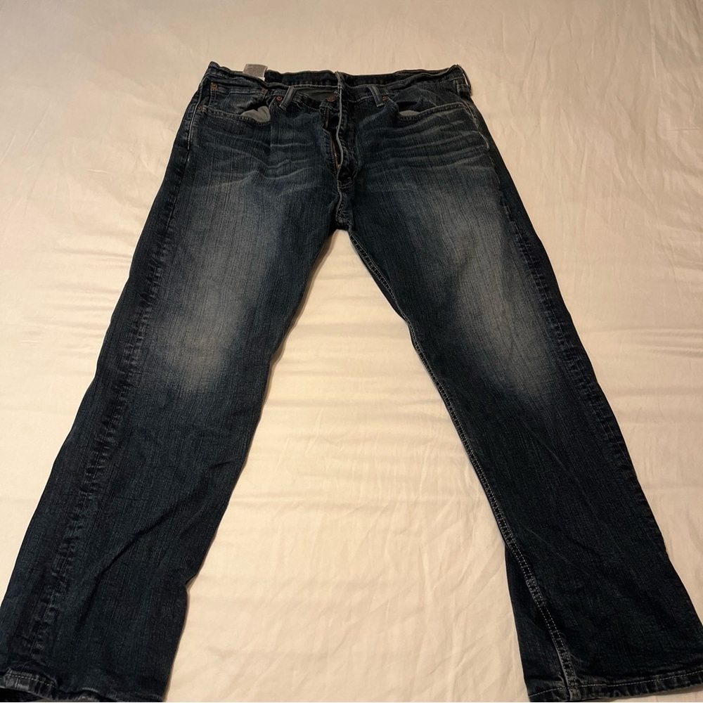 Levi's Men's Relaxed Dark Blue Jeans Size 38x 30